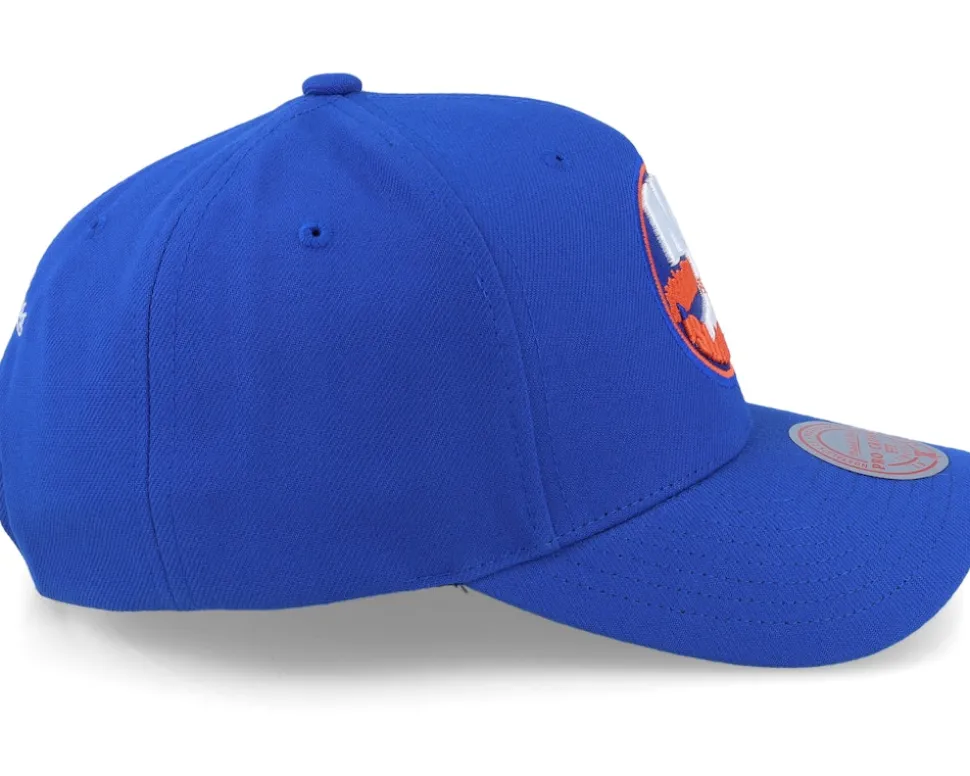 New York Islanders Team Ground 2.0 Pro Blue Adjustable - Mitchell & Ness