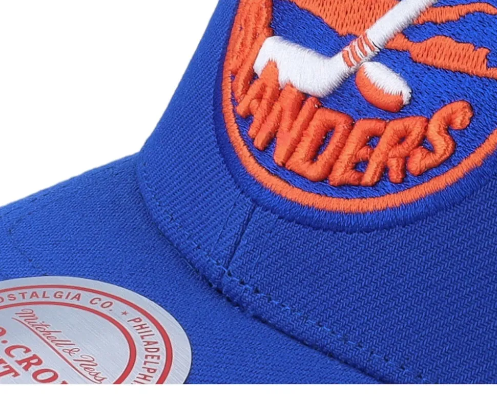 New York Islanders Team Ground 2.0 Pro Blue Adjustable - Mitchell & Ness