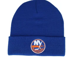 New York Islanders Terrain Knit Solid Royal Cuff - American Needle