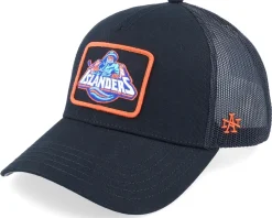 New York Islanders Valin Black Trucker - American Needle
