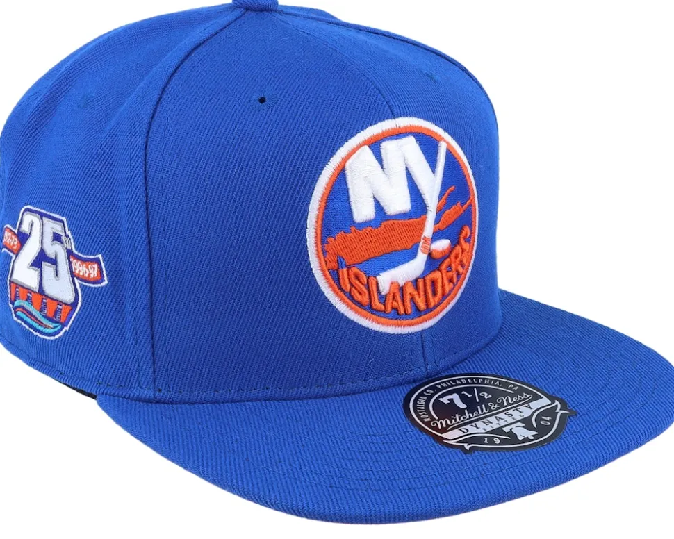 New York Islanders Vintage Blue Fitted - Mitchell & Ness
