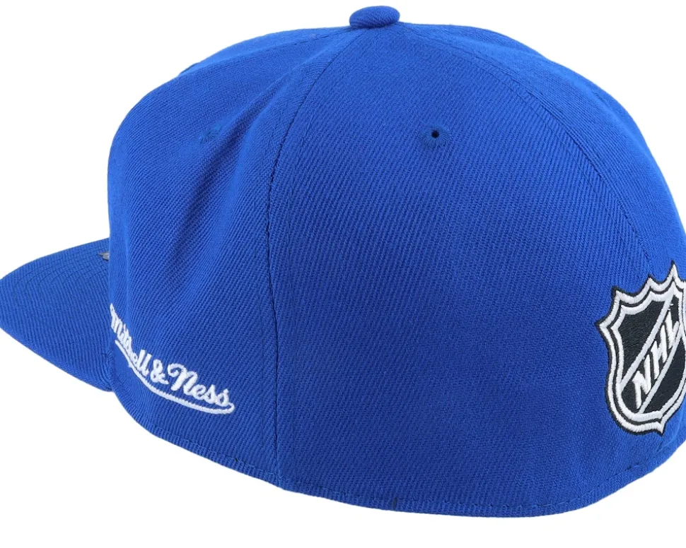 New York Islanders Vintage Blue Fitted - Mitchell & Ness