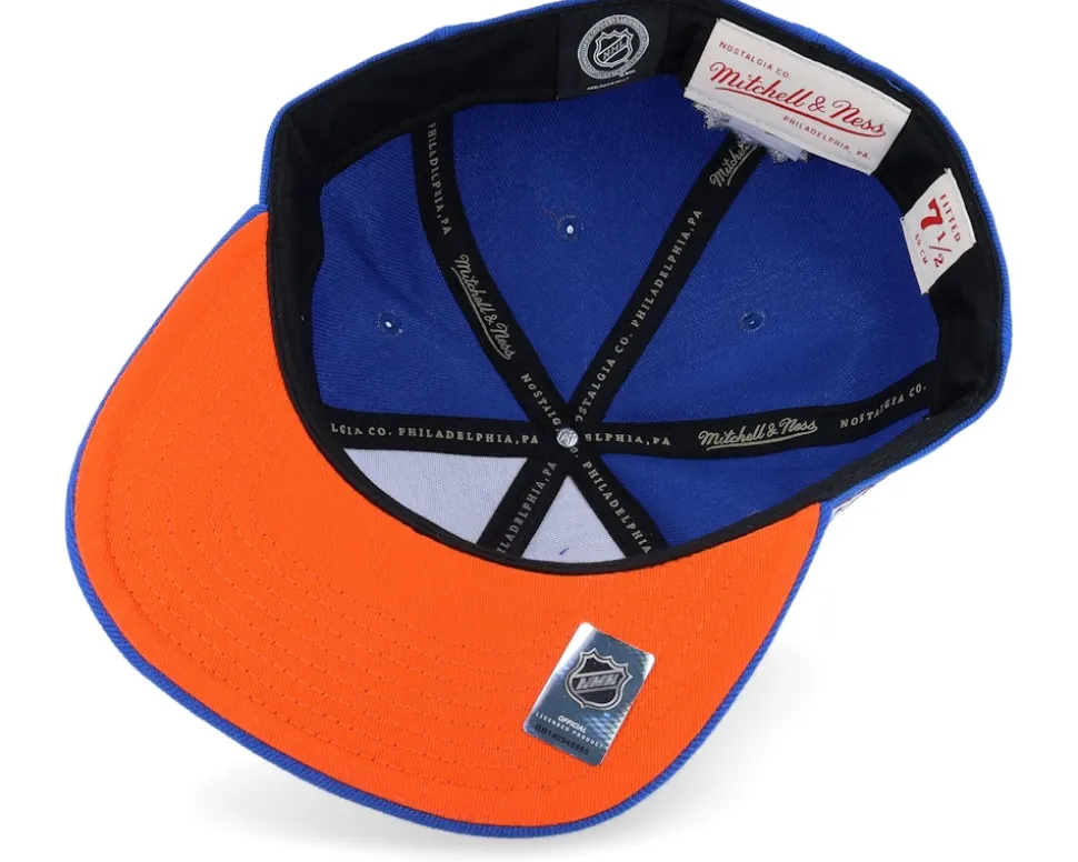 New York Islanders Vintage Blue Fitted - Mitchell & Ness