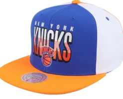 New York Knicks Billboard 2 Hwc Blue/Orange Snapback - Mitchell & Ness