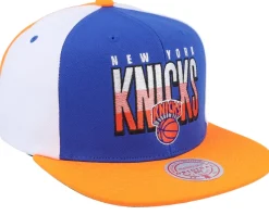 New York Knicks Billboard 2 Hwc Blue/Orange Snapback - Mitchell & Ness