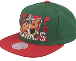 New York Knicks Cross Check Black/Blue Snapback - Mitchell & Ness