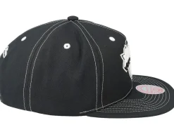 New York Knicks Glow Up Black Snapback - Mitchell & Ness