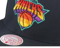 New York Knicks High Grade Black Snapback - Mitchell & Ness