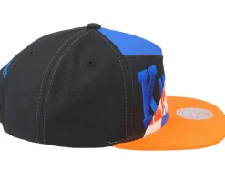 New York Knicks Multiply Blue Snapback - Mitchell & Ness