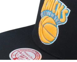 New York Knicks Neon Tropical Hwc Black Snapback - Mitchell & Ness