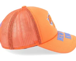 New York Knicks Puff The Magic Orange Trucker - Mitchell & Ness