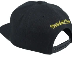 New York Knicks Side Jam Black Snapback - Mitchell & Ness