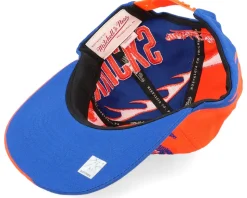 New York Knicks Spiral Deadstock Orange Snapback - Mitchell & Ness