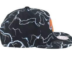 New York Knicks Storm Season Black Snapback - Mitchell & Ness