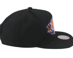 New York Knicks Team Vibes Black Snapback - Mitchell & Ness