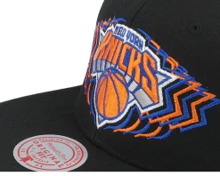 New York Knicks Team Vibes Black Snapback - Mitchell & Ness