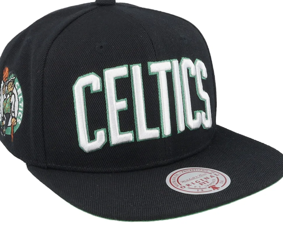 New York Knicks Triple Play Black Snapback - Mitchell & Ness