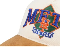 New York Mets MLB Diamond 47 Hitch Cap Natural A-frame Adjustable - 47 Brand
