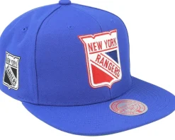 New York Rangers Alternate Flip Blue Snapback - Mitchell & Ness