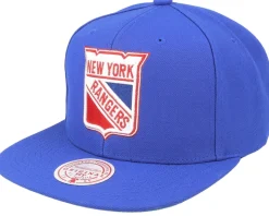 New York Rangers Alternate Flip Blue Snapback - Mitchell & Ness