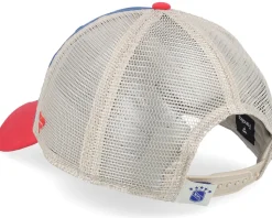 New York Rangers Breakaway Deep Royal/Red Trucker - Fanatics