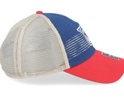 New York Rangers Breakaway Deep Royal/Red Trucker - Fanatics