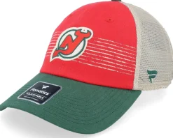 New York Rangers Breakaway Deep Royal/Red Trucker - Fanatics