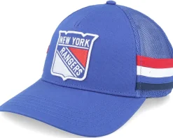 New York Rangers Hotfoot Royal A-frame Trucker - American Needle