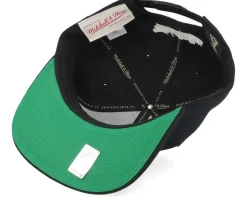 New York Rangers Line Work Vintage Black Snapback - Mitchell & Ness