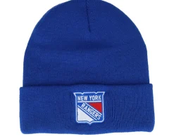 New York Rangers Terrain Knit Solid Royal Cuff - American Needle