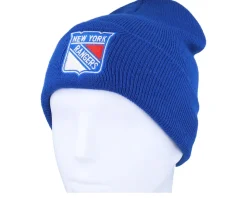 New York Rangers Terrain Knit Solid Royal Cuff - American Needle
