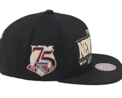 New York Rangers With Love Black Snapback - Mitchell & Ness