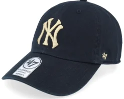 New York Yankees Bagheera Under Clean Up Black Dad Cap - 47 Brand