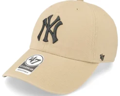 New York Yankees Ballpark Clean Up Khaki Dad Cap - 47 Brand