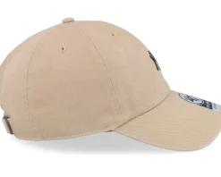 New York Yankees Base Runner Clean Up Khaki Dad Cap - 47 Brand