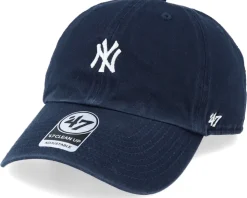 New York Yankees Base Runner Clean Up Navy/White Adjustable - 47 Brand