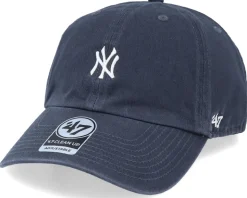 New York Yankees Base Runner Clean Up Vintage Navy/White Adjustable - 47 Brand