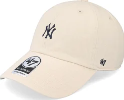 New York Yankees Base Runner Clean Up Vintage Navy/White Adjustable - 47 Brand