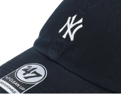 New York Yankees Base Runner Clean Up Black/White Adjustable - 47 Brand