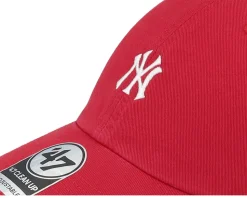 New York Yankees Base Runner Clean Up Red Dad Cap - 47 Brand
