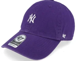 New York Yankees Base Runner Clean Up Purple Dad cap - 47 Brand