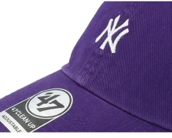 New York Yankees Base Runner Clean Up Purple Dad cap - 47 Brand