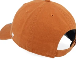 New York Yankees Base Runner Clean Up Burnt Orange Dad Cap - 47 Brand