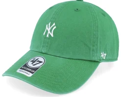 New York Yankees Base Runner Clean Up Kelly Green Dad Cap - 47 Brand