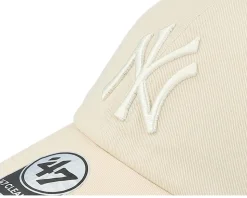 New York Yankees Brand Clean Up Natural Dad Cap - 47 Brand