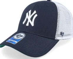 New York Yankees Branson Mvp Navy/White Trucker - 47 Brand