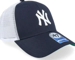 New York Yankees Branson Mvp Navy/White Trucker - 47 Brand