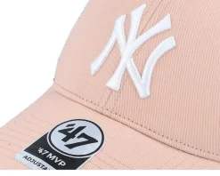 New York Yankees Branson Mvp Dusty Mauve/White Trucker - 47 Brand