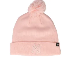 New York Yankees Breakaway 47 Cuff Knit Pink Pom - 47 Brand