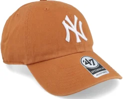 New York Yankees Clean Up Burnt Orange Adjustable - 47 Brand